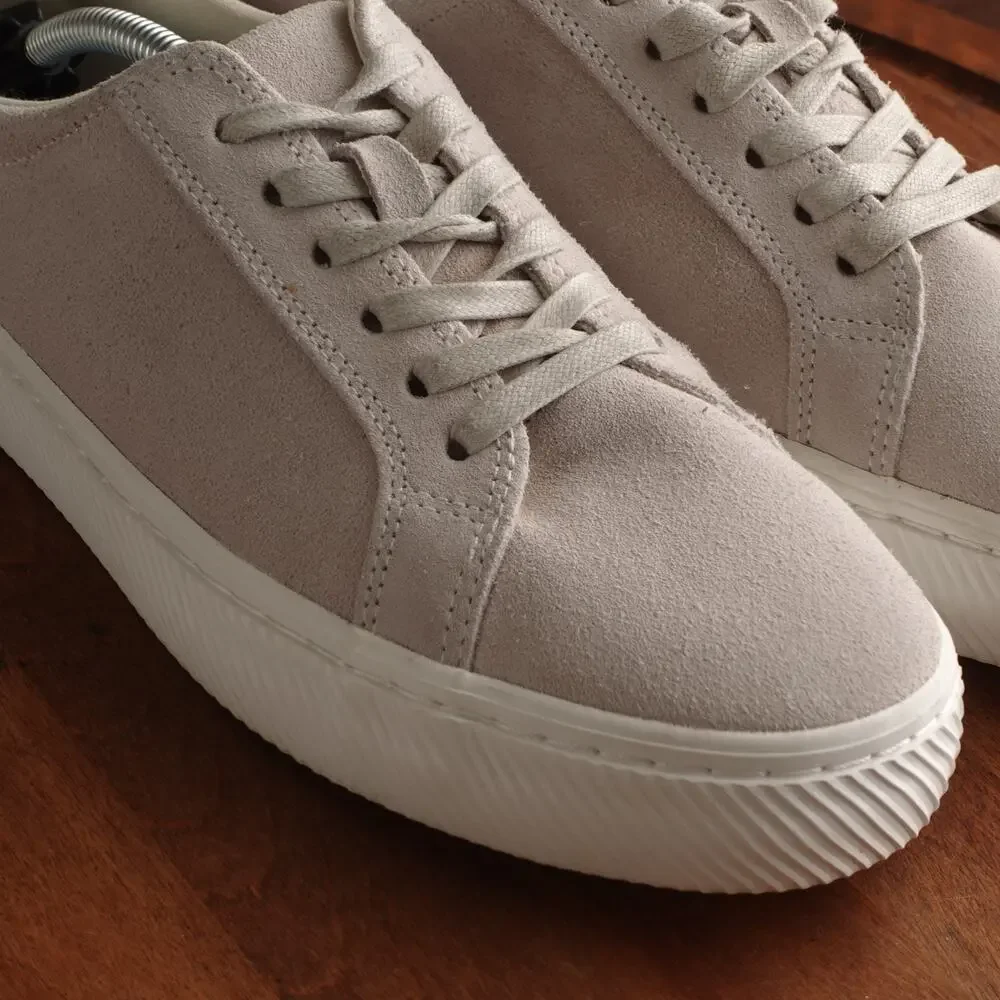 Quince Beige Suede Sneakers - Picture 6 of 15